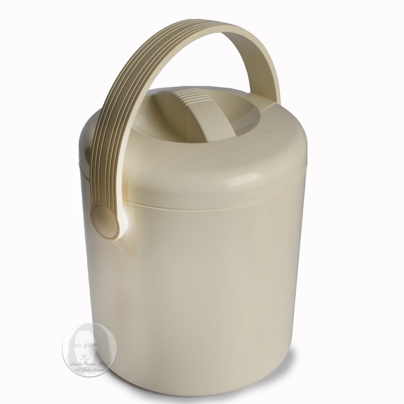 Vintage PPL Pedrini Ice Bucket Made in Italy Modern Home Decor Barware 1980s - Picture 1 of 13